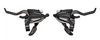 Перемикачі манетки Shimano Tourney ST-EF500 півавтомати 3х7 чорні