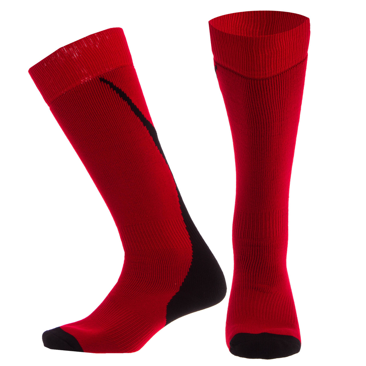 Гетри футбольні юніорські Zelart Pro Action 04M розмір 32-39 Red-Black