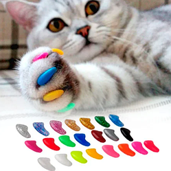 Антіцарапки для кішок XS/0-2.5кг, блискучі, колір в асортименті