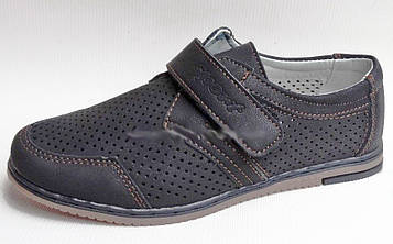 Туфлі для хлопчика на липучці 36, 37