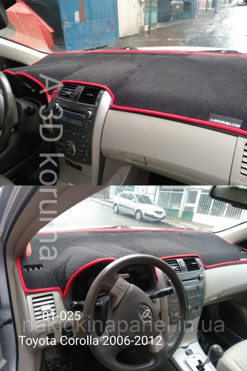 Накидка на панель приладів TOYOTA Corolla (E140, 'Европеец'), 2006-2012