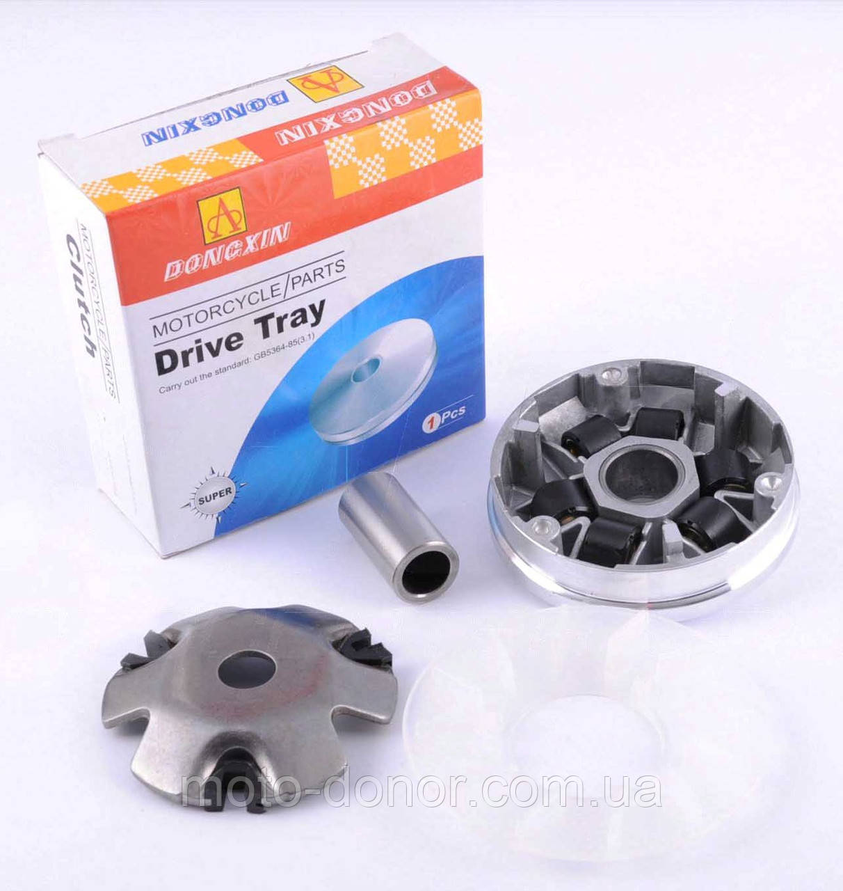 Варіатор передній 4T GY6 50 "DONGXIN" (палець, крильчатка), фото 1