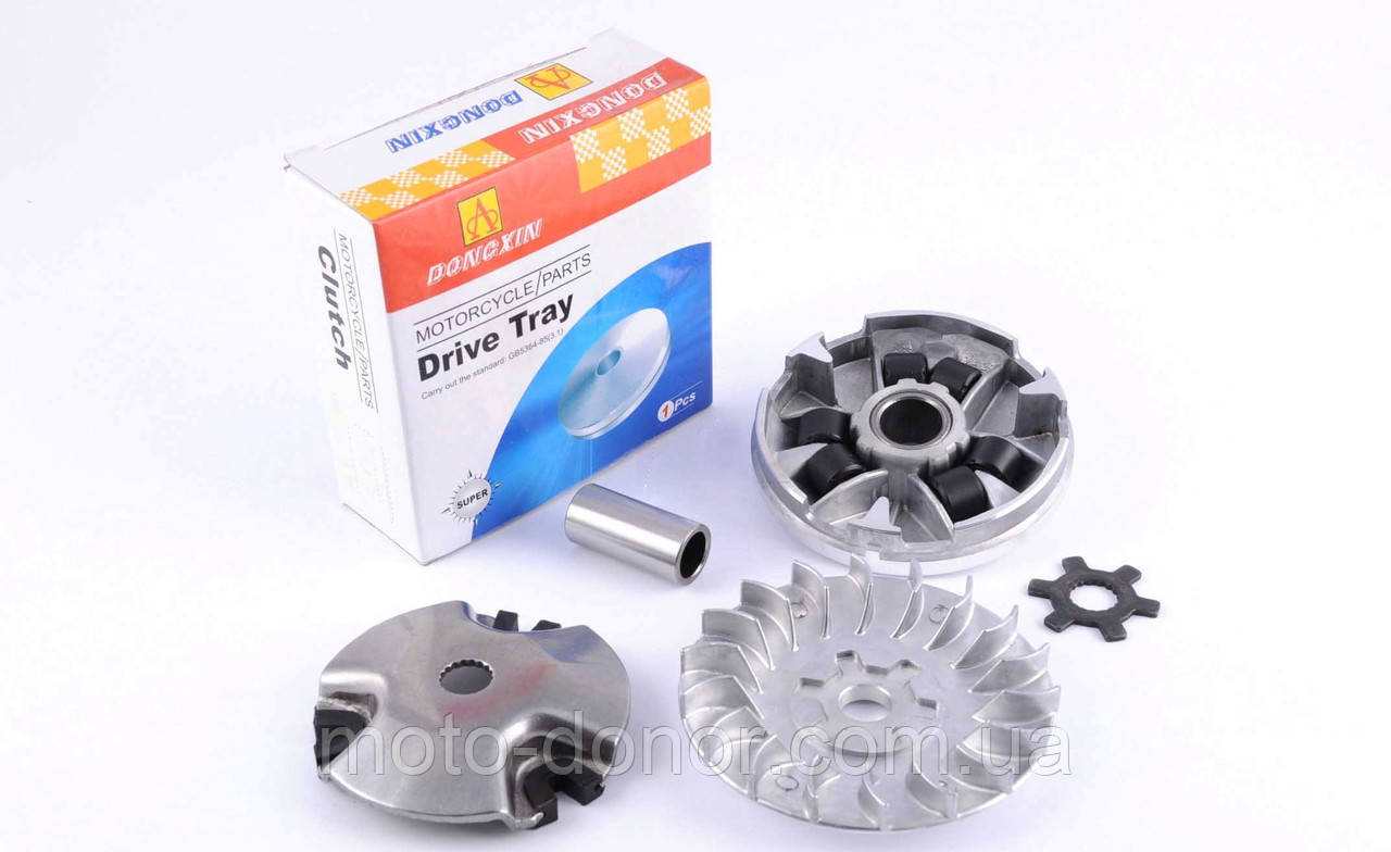 Варіатор передній Yamaha JOG 90 "DONGXIN" (d-16mm, палець, щока, маточина), фото 1