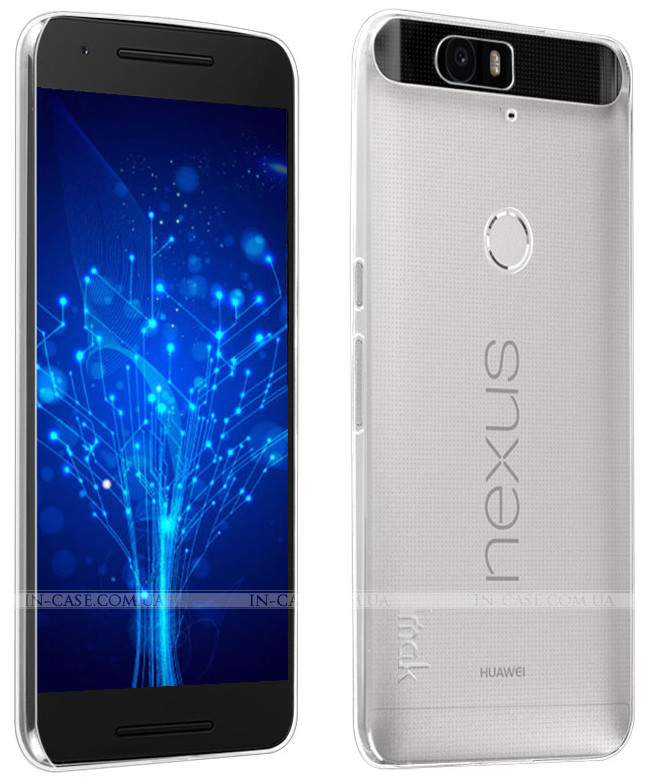 Силіконовий чохол Imak Stealth Case для Huawei Google Nexus 6P + плівка, фото 1