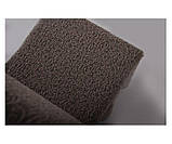 Чохли для меблів Milano стільці буклированный жаккард з оборкою 6 шт. Какао, фото 7