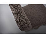 Чохли для меблів Milano стільці буклированный жаккард з оборкою 6 шт. Какао, фото 8