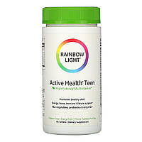 Rainbow Light, Active Health Teen (90 таб.), витамины для подростков