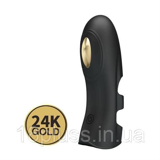 Насадка Pretty Love Pegasus electric Finger Vibrator Black, фото 1