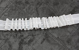 Шторна тасьма Вафелька бавовняна 2 см.