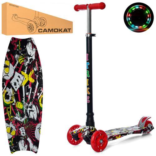 Дитячий триколісний самокат maxi JR 3-055-3-WP12