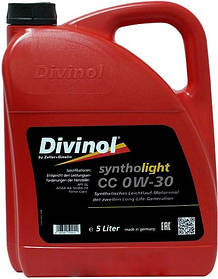 Олива моторна Divinol Syntholight CC 0W-30  5 Л.