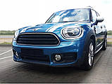 Захисна накладка на задній бампер для Mini Countryman F60 2016-2020 /чорн.нерж.сталь/, фото 10