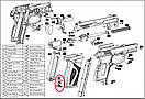 Гвинт підтискний з антапкою для пістолетів Crosman, Umarex, Gletcher, Borner, фото 4