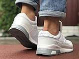 Чоловічі кросівки New Balance 1500 білі Сантас шкіряні демісезонні, фото 6
