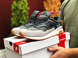 Чоловічі кросівки New Balance 1500 чорні з бежевим Chian біланс замшеві демісезонні, фото 3