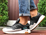 Чоловічі кросівки New Balance 1500 чорні з бежевим Chian біланс замшеві демісезонні, фото 5