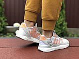 Жіночі кросівки Adidas Nite Jogger Boost 3M білі з пудрою 41, фото 5