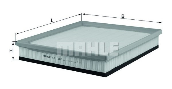 Повітряний фільтр Knecht LX1583, фото 1