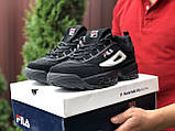 Чоловічі кросівки Fila Disruptor 2 чорні 42, фото 2