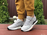 Жіночі кросівки Adidas Nite Jogger Boost 3M сірі з білим 39, фото 2