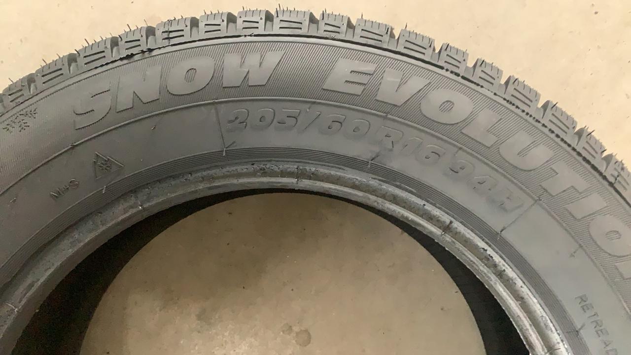 Зимние шины 205/60 r16 SNOW EVOLUTION 94 H на ауди, бмв, бьюик, фиат. Зимняя резина 205 60 на 16 радиус - фото 4 - id-p1459875897