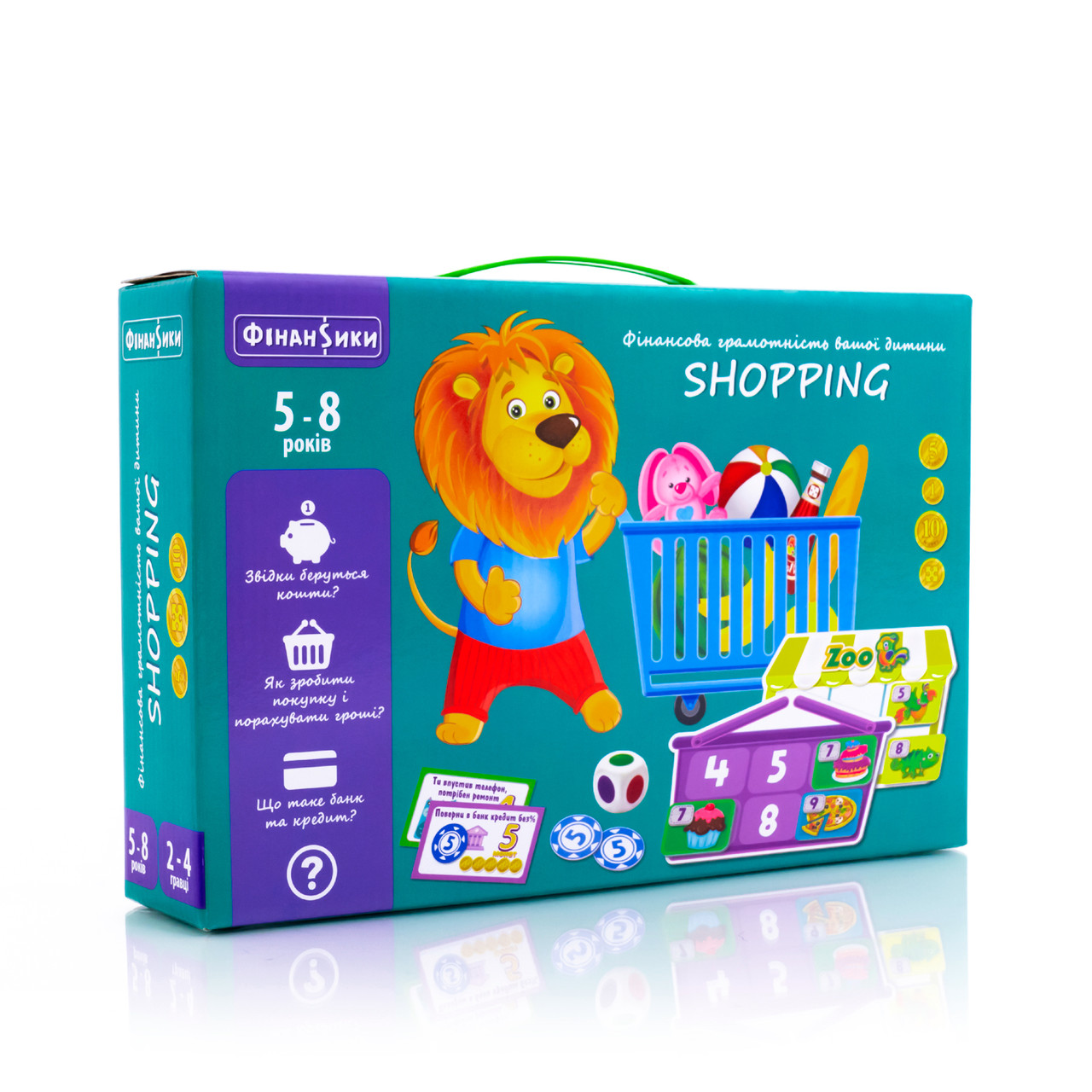 Гра настільна Vladi Toys "Шопінг (Граємо біля крамнички)" (Укр) (VT2312-06)