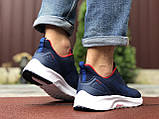 Чоловічі демісезонні кросівки Asics сині з білим \ червоні 41, фото 5