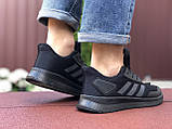 Чоловічі кросівки Adidas чорні, фото 5