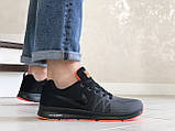 Чоловічі демісезонні кросівки Nike Zoom сірі з чорним 42, фото 6