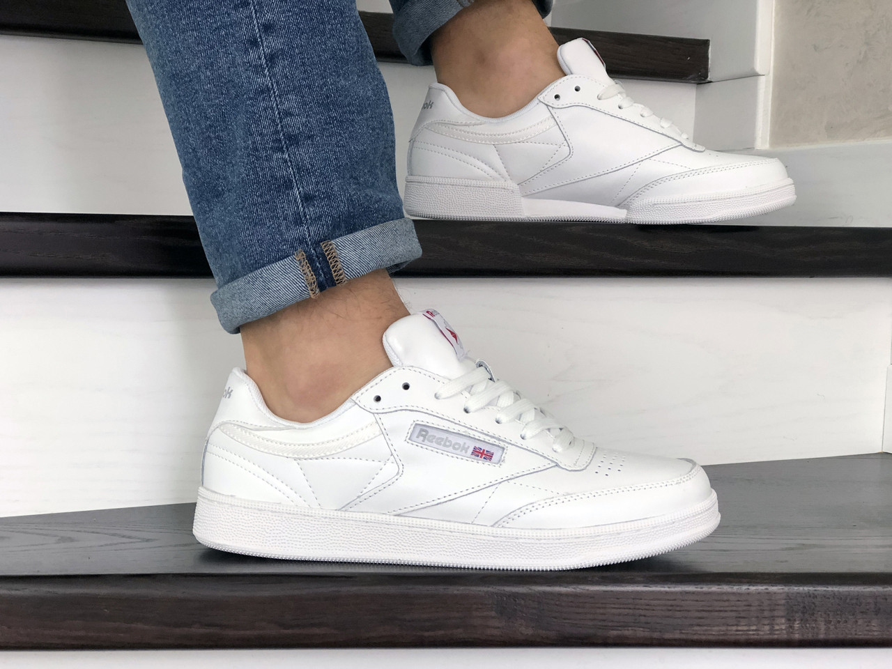 Кросівки чоловічі Reebok Workout Classic білі