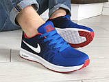 Чоловічі демісезонні кросівки Nike Zoom сині з білим 41, фото 5
