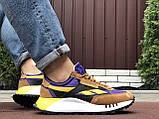 Кросівки чоловічі REEBOK коричневі з фіолетовим, фото 3
