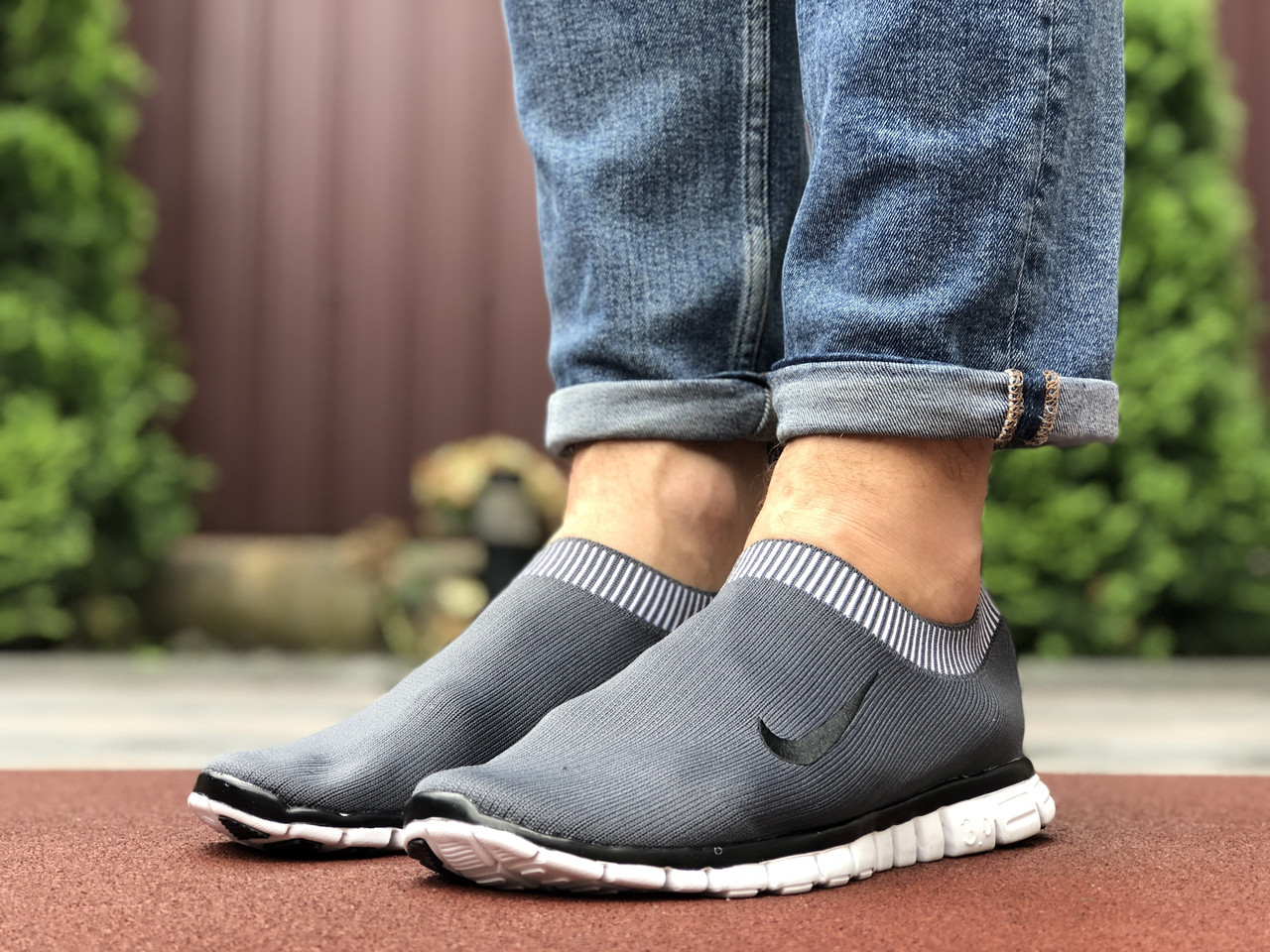Чоловічі кросівки Nike Free Run 3.0 сірі 41