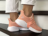Кросівки жіночі Adidas AlphaBounce Instinct кораловий, фото 3