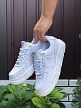 Кросівки чоловічі Nike Air Force білі, фото 4