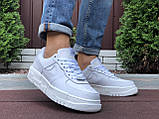 Кросівки чоловічі Nike Air Force білі, фото 6