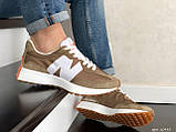 Кросівки чоловічі New Balance 327 коричневі Childen демісезонні осінь весна, фото 3