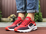 Чоловічі кросівки Nike Zoom червоні з темно синім 42, фото 3