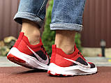 Чоловічі кросівки Nike Zoom червоні з темно синім 42, фото 4