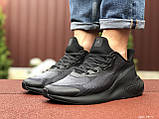Чоловічі кросівки Adidas Alphaboost чорні, фото 2