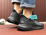 Чоловічі кросівки Adidas Alphaboost чорні, фото 6