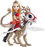 Набір Евер Афтер Хай Епл Вайт із Драконом Dragon Games Apple White Doll and BraebyrnDragon, фото 3