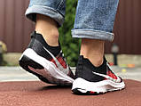 Чоловічі кросівки Nike Zoom темно сині з чорним \ червоні 41, фото 5