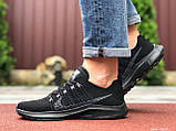 Чоловічі кросівки Nike Zoom чорні 41, фото 5