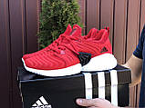 Кросівки чоловічі Adidas AlphaBounce Instinc червоні, фото 5