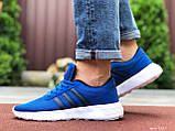 Чоловічі кросівки Adidas сині 42, фото 3