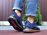 Чоловічі демісезонні кросівки Nike Air Max 720 сині з червоним 41, фото 5