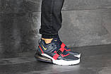 Чоловічі демісезонні кросівки Nike Air Force 270 темно сині 44, фото 5