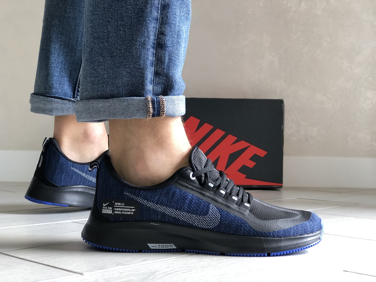 Чоловічі кросівки Nike Run Utility темно сині 41