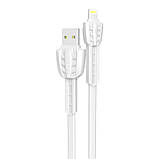 Кабель USB — micro USB, MOXOM, тип звичайний, довжина 1 м, білий, фото 3